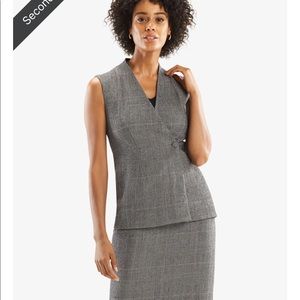 MM MM. Lafleur Cassatt Vest Stretch Check XS